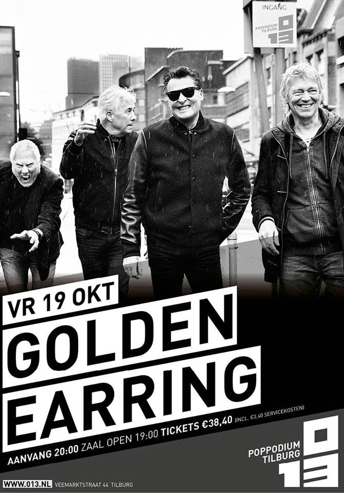 Golden Earring show announcement October 19 2018 013 - Tilburg